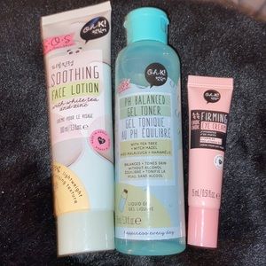 Three pack of clean Korean beauty not tested on animals